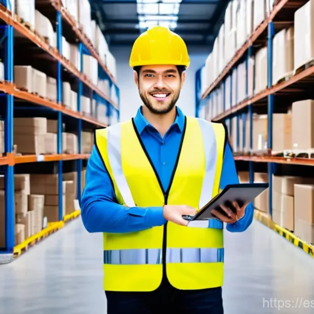 물류기술사와 재고 관리 시스템 개선 - **Prompt 1: The Strategic Logistics Engineer**
    "A confident, diverse logistics engineer, dressed...