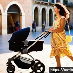 물류기술사 자격증 연봉 협상 전략 - **A sunny afternoon in a vibrant Barcelona plaza.** A young woman with warm, olive skin and dark, cu...